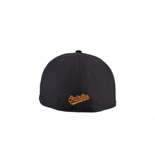 Baltimore Orioles Graphite 30th Anniversary Celestial Metallic 59Fifty Fitted Hat