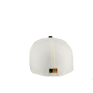 Baltimore Orioles 30th Anniversary Off White/Black Metallic 59Fifty Fitted Hat