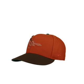 Baltimore Orioles 30th Anniversary Orange Walnut Metallic 59Fifty Fitted Hat