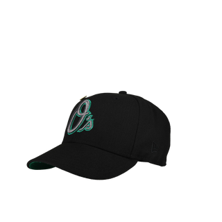 Baltimore Orioles 30th Anniversary Black/Green Metallic Os 59Fifty Fitted Hat (RESTOCK)