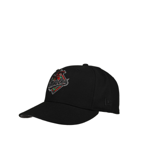 Baltimore Orioles Script Black 30th Anniversary Metallic 59Fifty Fitted Hat