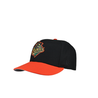 Baltimore Orioles 30th Anniversary Black Orange Metallic 59Fifty Fitted Hat (RESTOCK)