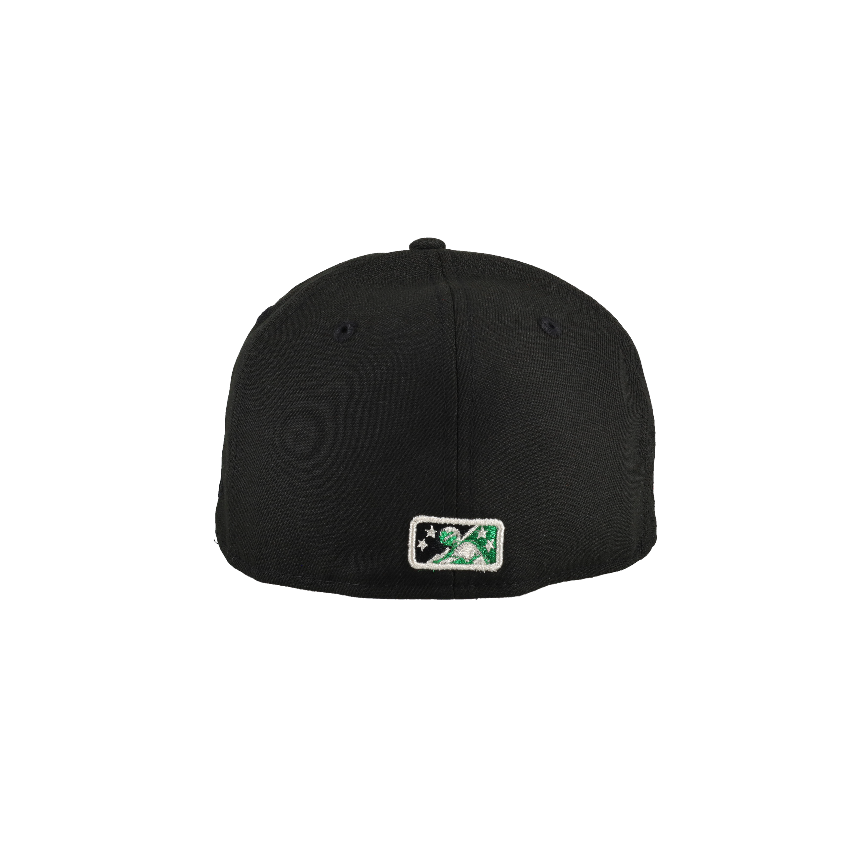 Norfolk Tides X Baltimore Orioles Black Metallic 59Fifty Fitted Hat