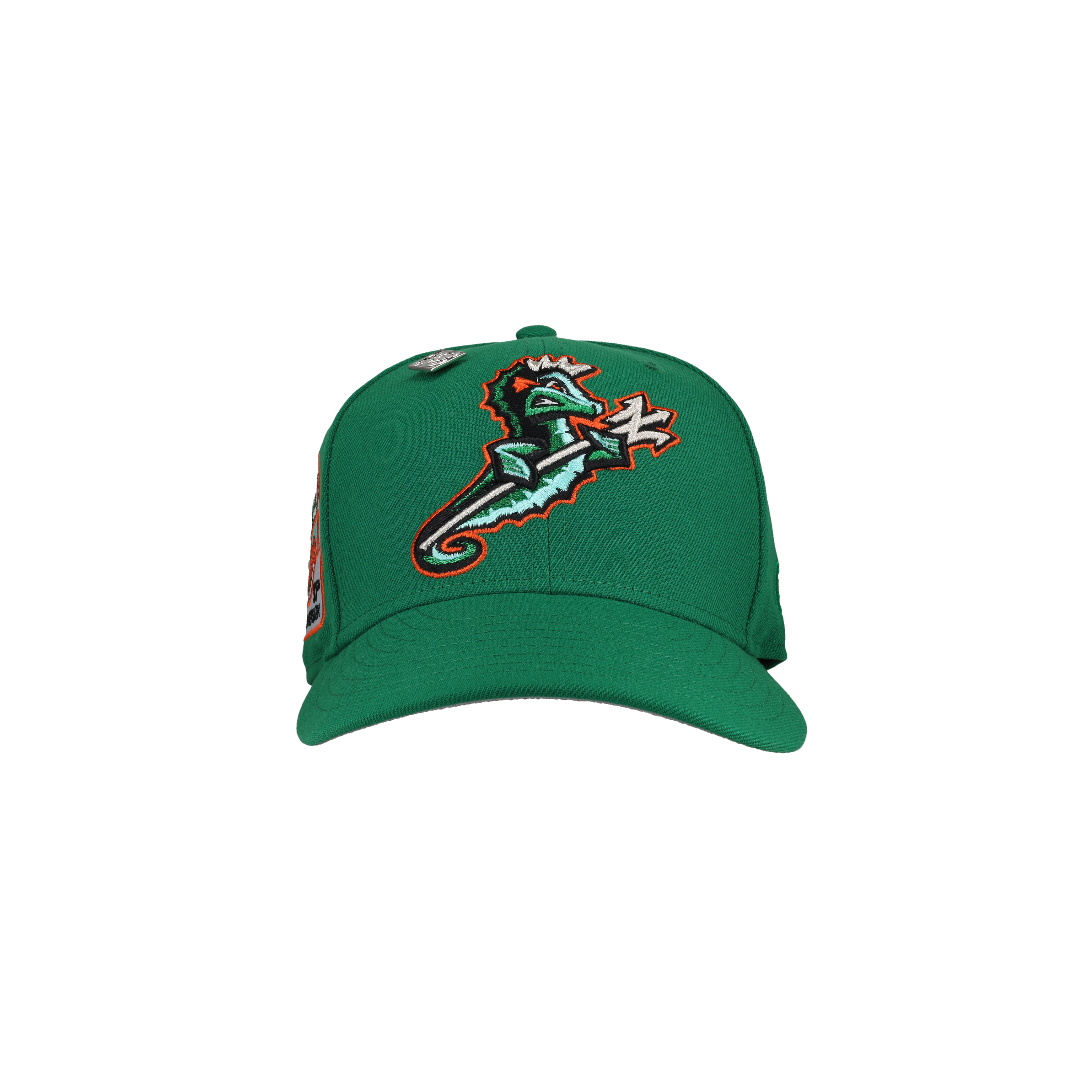 Norfolk Tides X Baltimore Orioles Kelly Green Metallic 59Fifty Fitted Hat