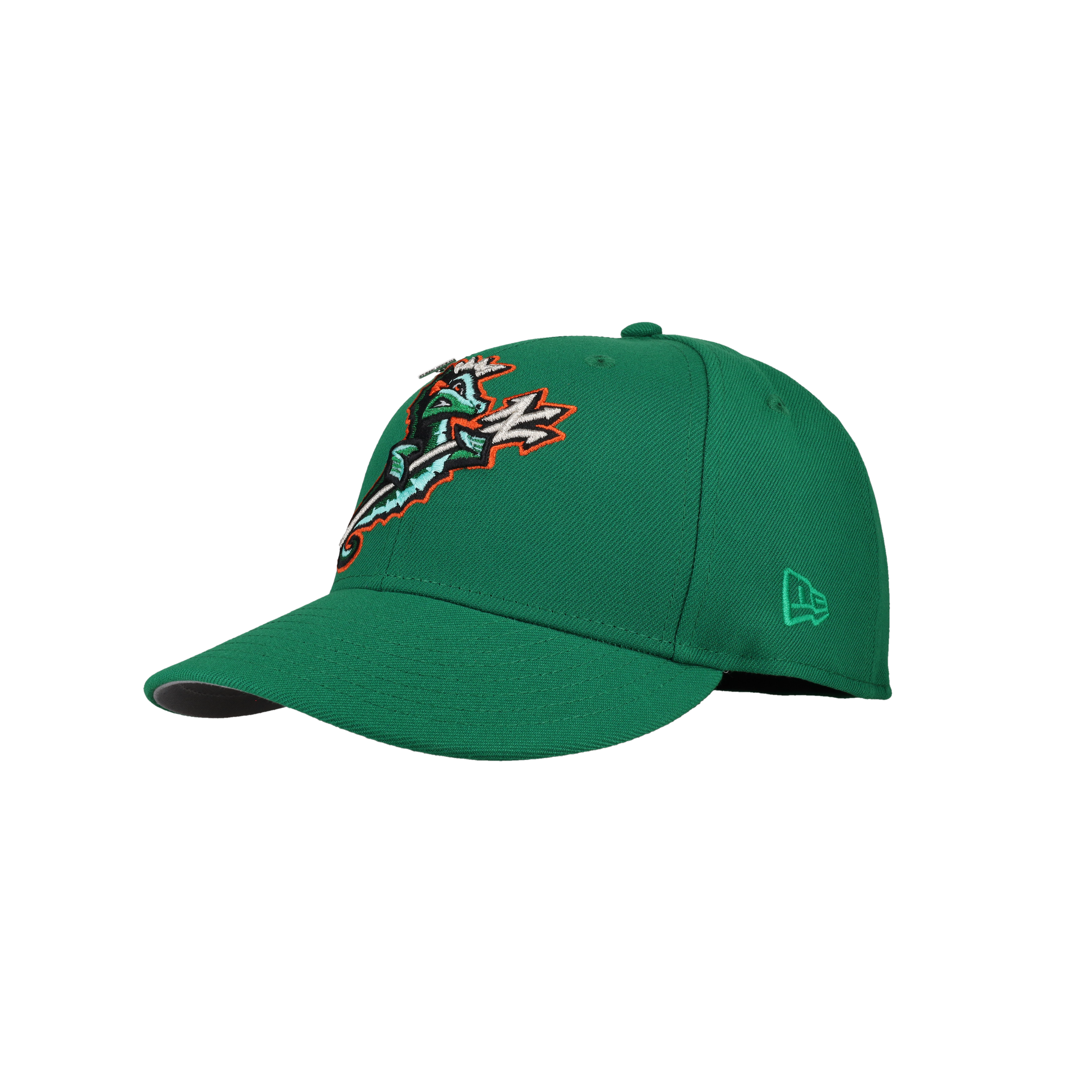 Norfolk Tides X Baltimore Orioles Kelly Green Metallic 59Fifty Fitted Hat