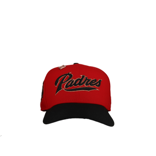 San Diego Padres 40th Anniversary Black Red Metallic 59Fifty Fitted Hat
