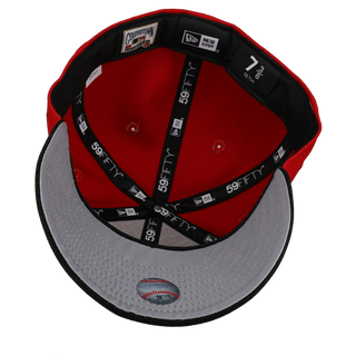 San Diego Padres 40th Anniversary Black Red Metallic 59Fifty Fitted Hat