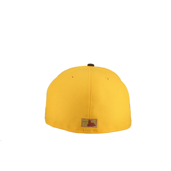 San Diego Padres 40th Anniversary Yellow Walnut Metallic 59Fifty Fitted Hat