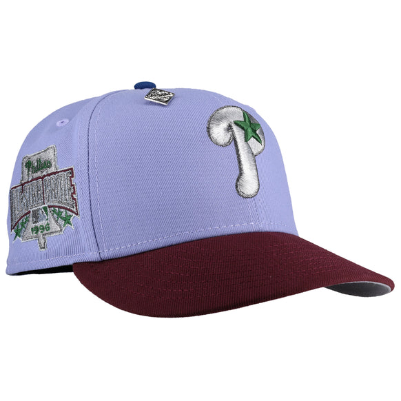 Philadelphia Phillies 1996 All Star Game Lavender Metallic 59Fifty Fitted Hat