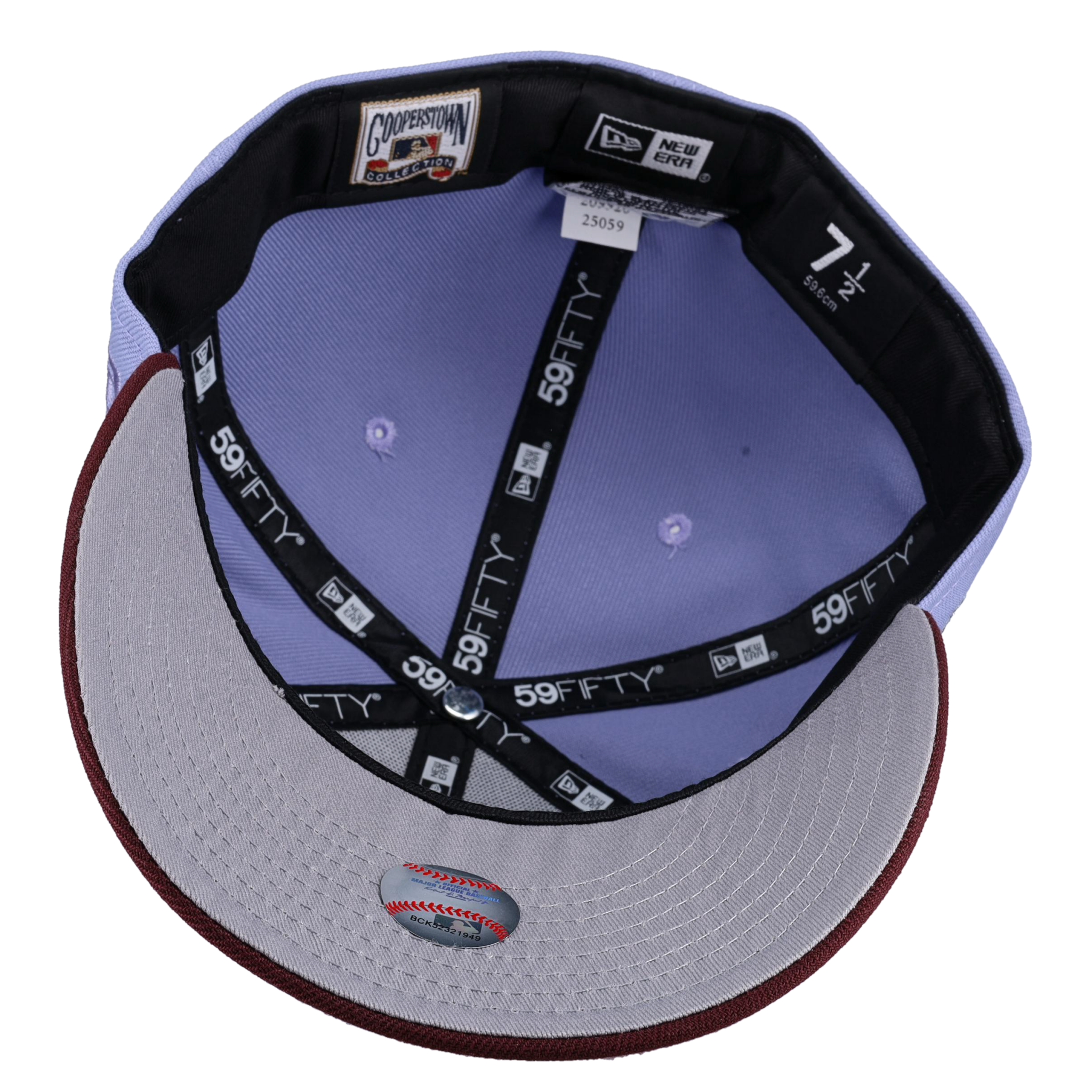 Philadelphia Phillies 1996 All Star Game Lavender Metallic 59Fifty Fitted Hat