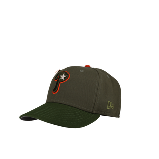 Philadelphia Phillies 1996 All Star Game Olive Orange Metallic 59Fifty Fitted Hat