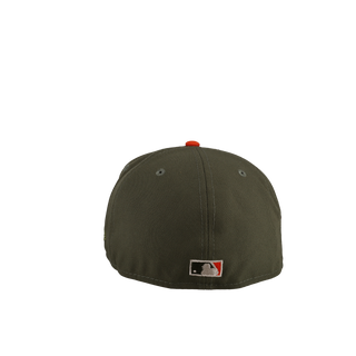 Philadelphia Phillies 1996 All Star Game Olive Orange Metallic 59Fifty Fitted Hat