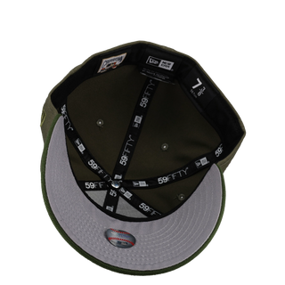 Philadelphia Phillies 1996 All Star Game Olive Orange Metallic 59Fifty Fitted Hat