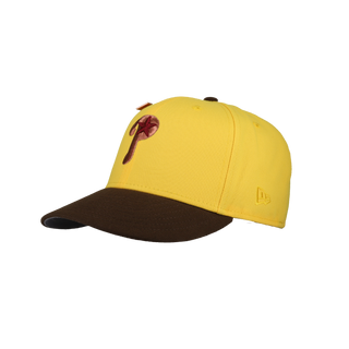 Philadelphia Phillies 1996 ASG Metallic Fall Yellow 59Fifty Fitted Hat