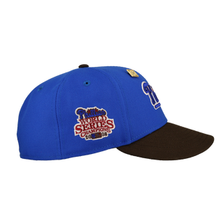 Philadelphia Phillies Blue Nitro Reimagined 2008 World Champs Fitted Hat