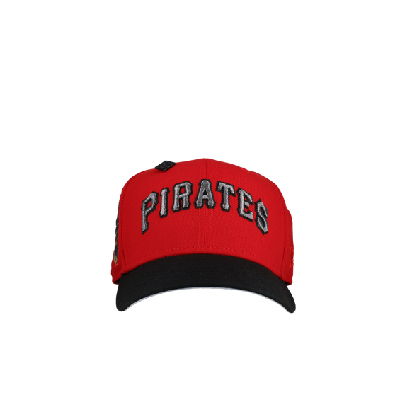 Pittsburgh Pirates 1959 World Series Metallic Black/Red 59Fifty Fitted Hat [RESTOCK]