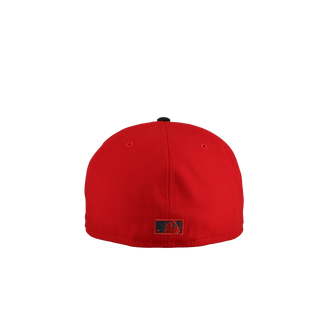 Pittsburgh Pirates 1959 World Series Metallic Black/Red 59Fifty Fitted Hat