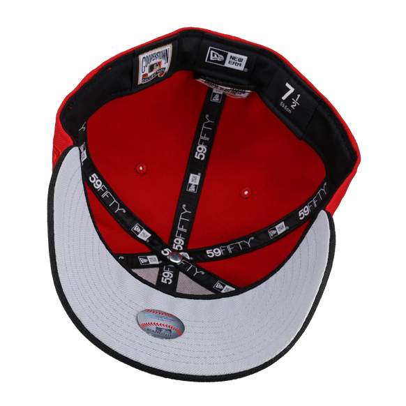 Pittsburgh Pirates 1959 World Series Metallic Black/Red 59Fifty Fitted Hat [RESTOCK]