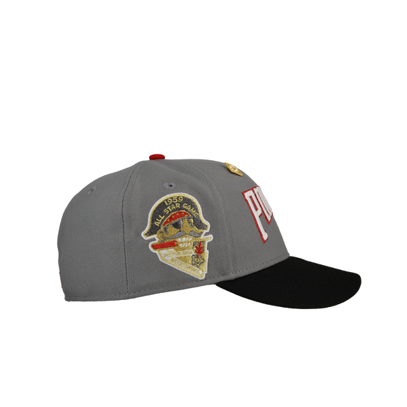 Pittsburgh Pirates 1959 ASG Script Metallic 59Fifty Fitted Hat