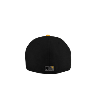 Pittsburgh Pirates Three Rivers Stadium Metallic Script 59Fifty Fitted Hat