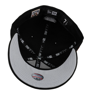 Pittsburgh Pirates Three Rivers Stadium Metallic Script 59Fifty Fitted Hat