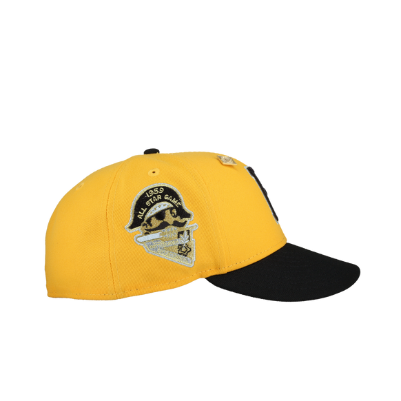 Pittsburgh Pirates 1959 ASG Script Yellow/Black Metallic 59Fifty Fitted Hat