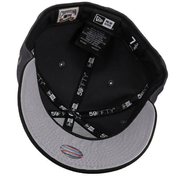 Texas Rangers American National Graphite/Black/Neon Metallic 59Fifty Fitted Hat