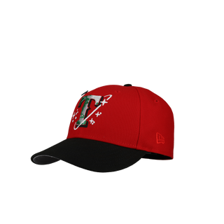 Texas Rangers Celestial Red/Black 2020 Inaugural Metallic 59Fifty Fitted Hat