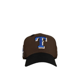 Texas Rangers 40th Anniversary Walnut Black 59Fifty Fitted Hat