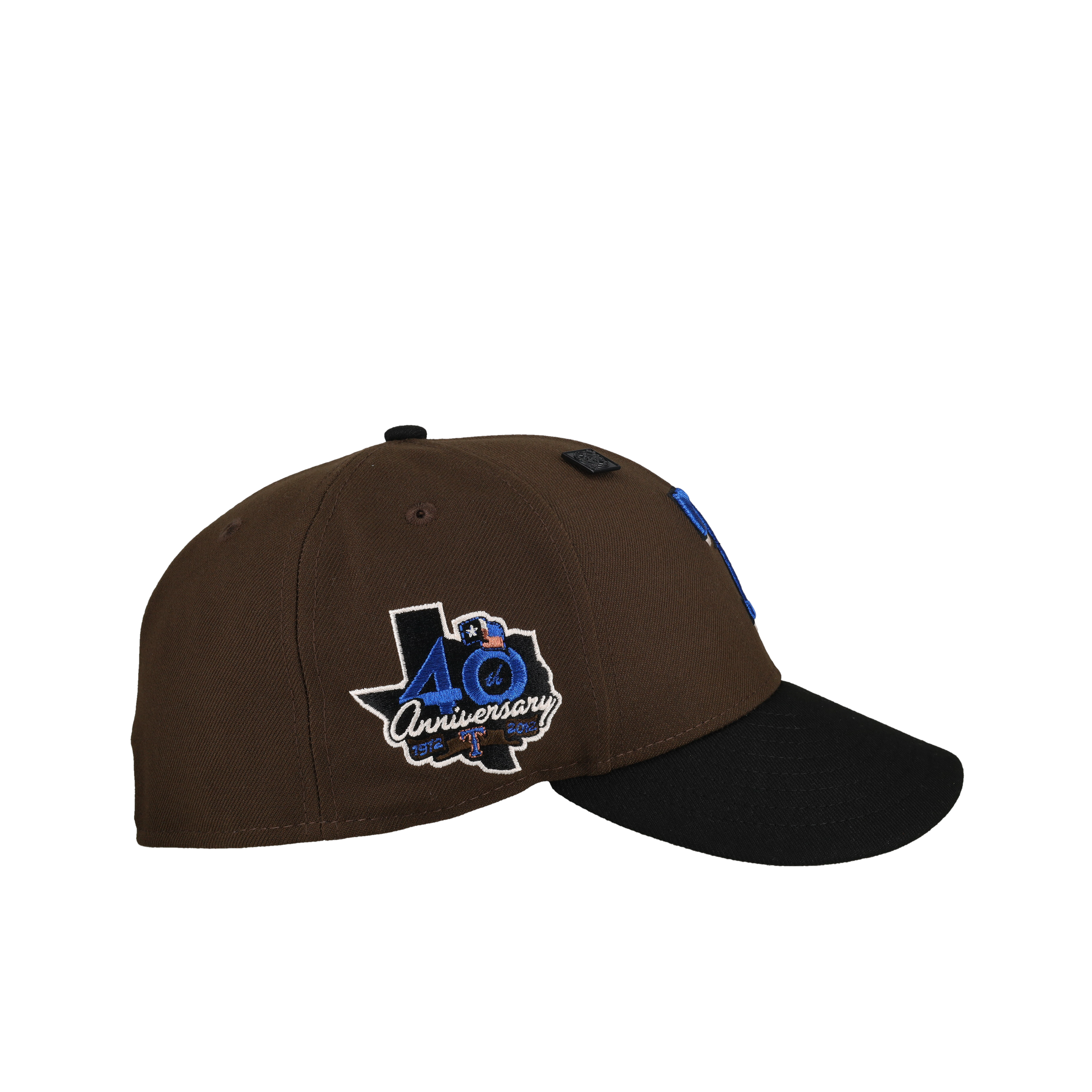 Texas Rangers 40th Anniversary Walnut Black 59Fifty Fitted Hat