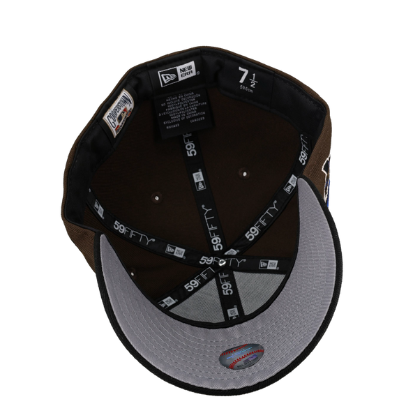 Texas Rangers 40th Anniversary Walnut Black 59Fifty Fitted Hat