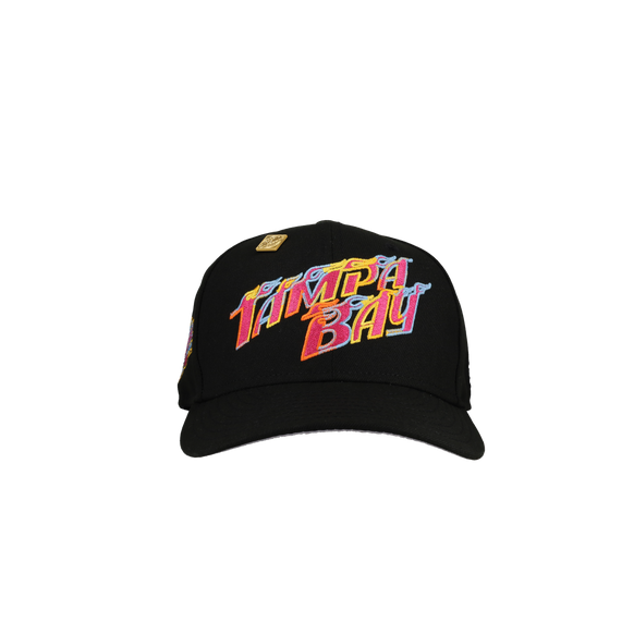 Tampa Bay Rays 1998 Inaugural Color Flame Connect Metallic 59Fifty Fitted Hat