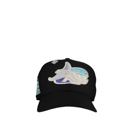 Tampa Bay Rays Tropicana Field Black/Silver Metallic 59Fifty Fitted Hat