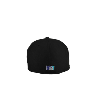 Tampa Bay Rays Tropicana Field Black/Silver Metallic 59Fifty Fitted Hat