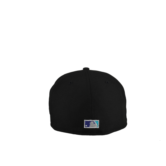 Tampa Bay Rays Tropicana Field Black/Silver Metallic 59Fifty Fitted Hat