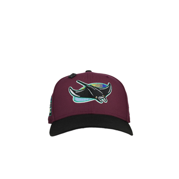 Tampa Bay Rays Tropicana Field Plum/Black Metallic 59Fifty Fitted Hat