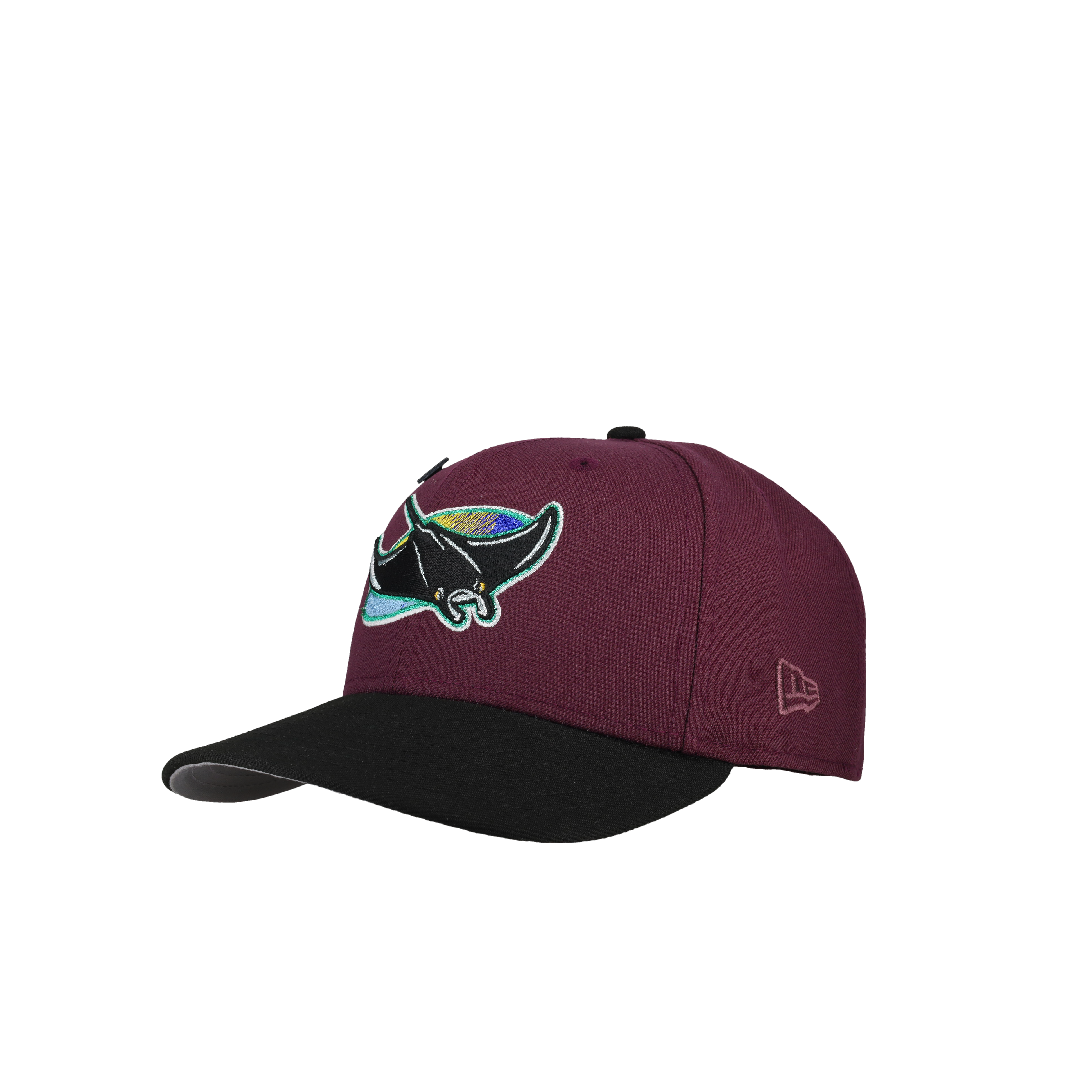 Tampa Bay Rays Tropicana Field Plum/Black Metallic 59Fifty Fitted Hat
