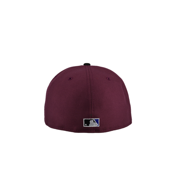 Tampa Bay Rays Tropicana Field Plum/Black Metallic 59Fifty Fitted Hat