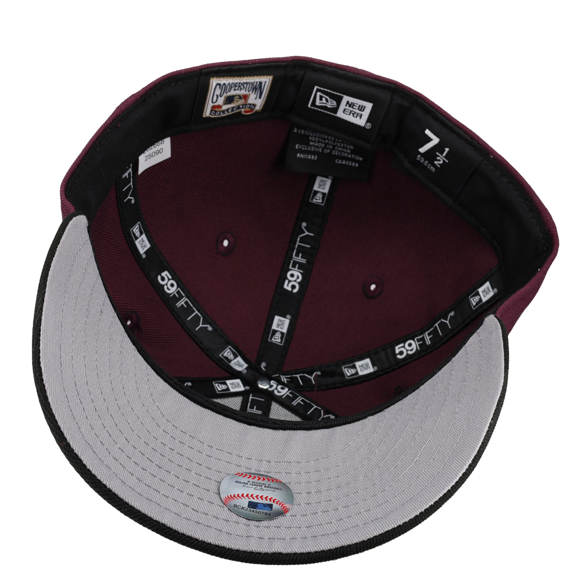 Tampa Bay Rays Tropicana Field Plum/Black Metallic 59Fifty Fitted Hat