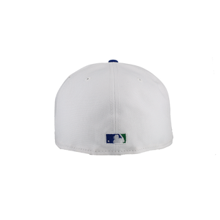 Tampa Bay Rays 1998 Inaugural Metallic White Dome 59Fifty Fitted Hat