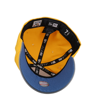 Tampa Bay Rays Tropicana Field Yellow Ice Metallic 59Fifty Fitted Hat