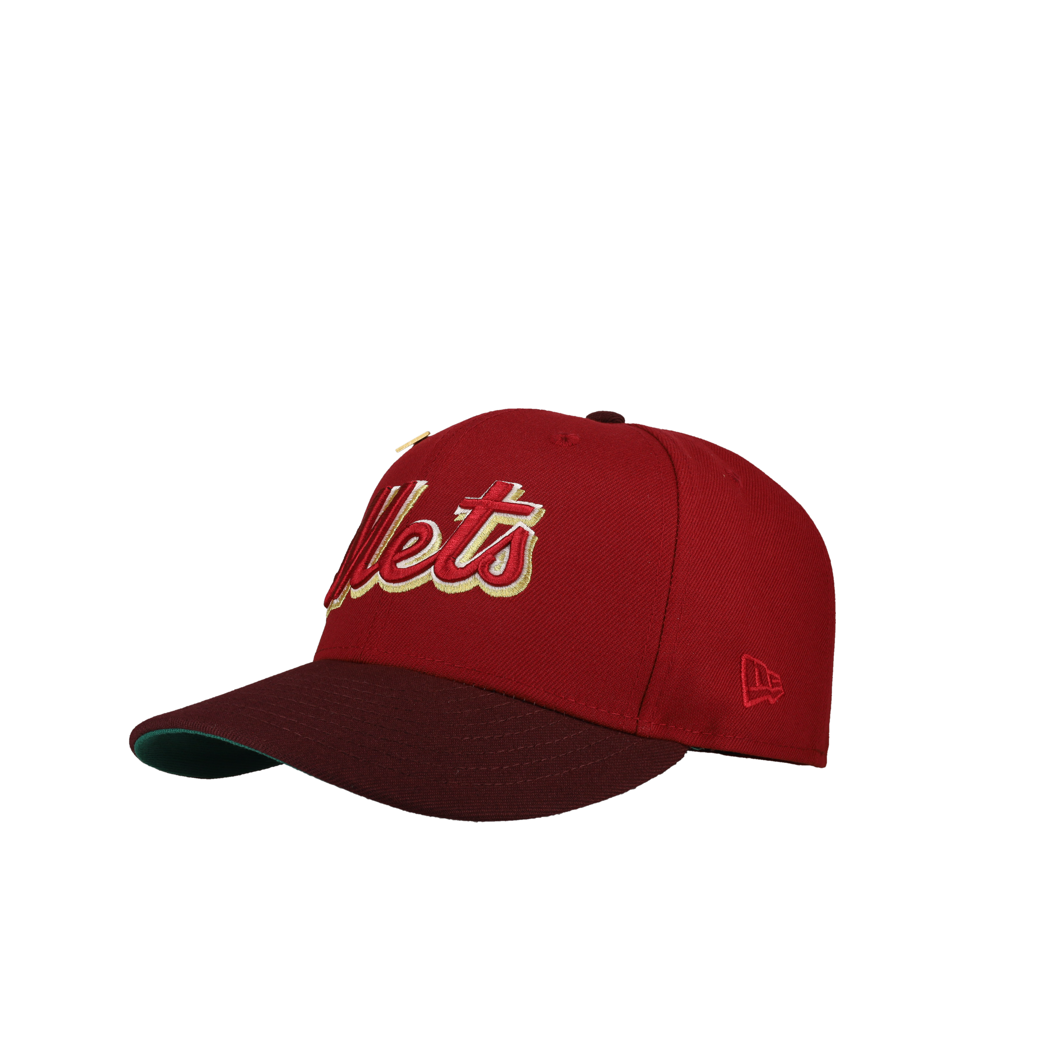 New York Mets 40th Anniversary Red/Burgundy Metallic 59Fifty Fitted Hat