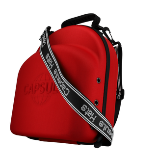 Capsule Hats hat Carrier Case (Red)