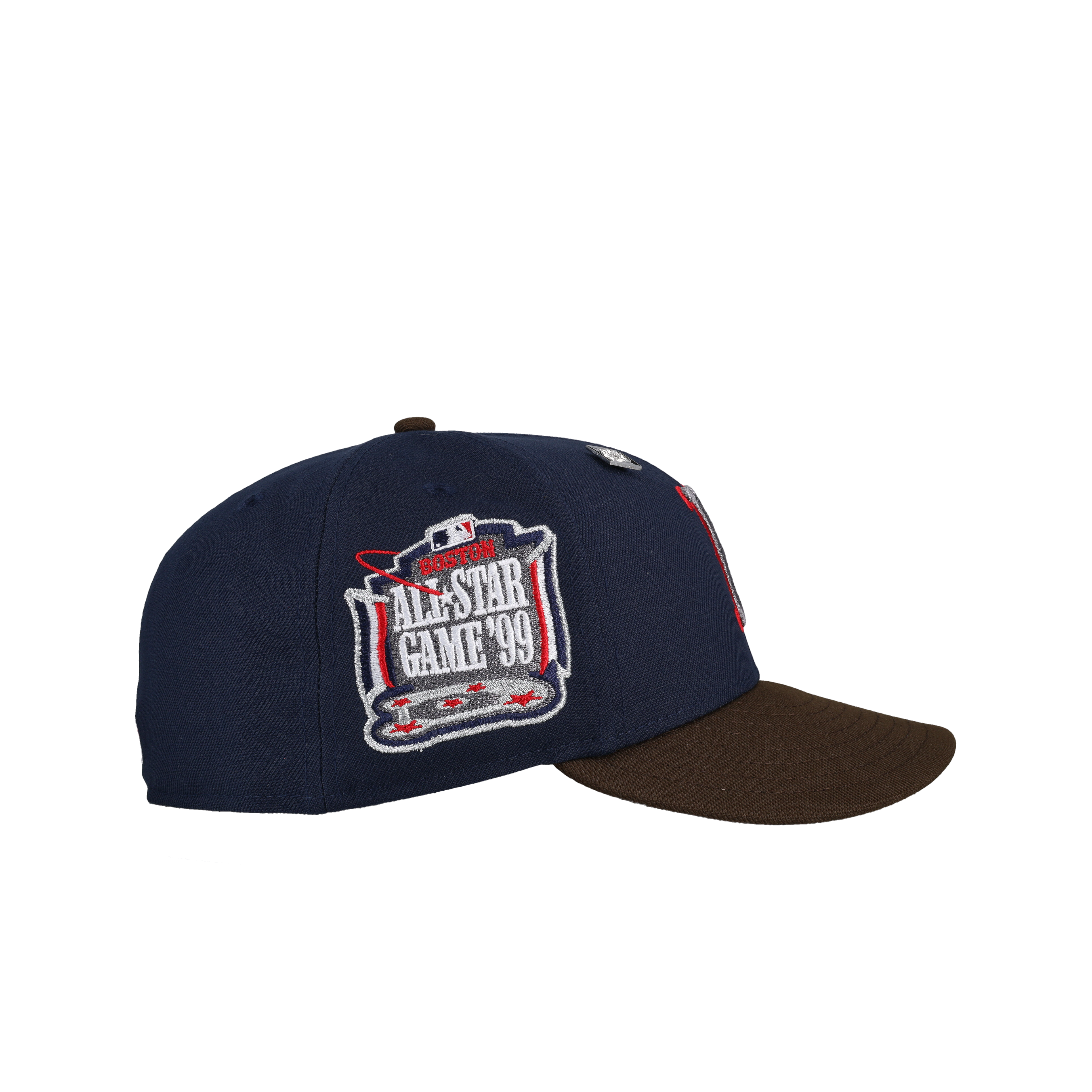 Boston Red Sox 1999 ASG Navy Walnut Metallic 59Fifty Fitted Hat