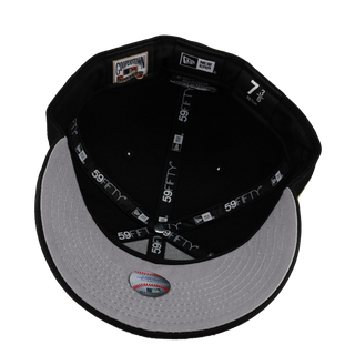 Anaheim Angels 40th Season Black/Gold Metallic 59Fifty Fitted Hat