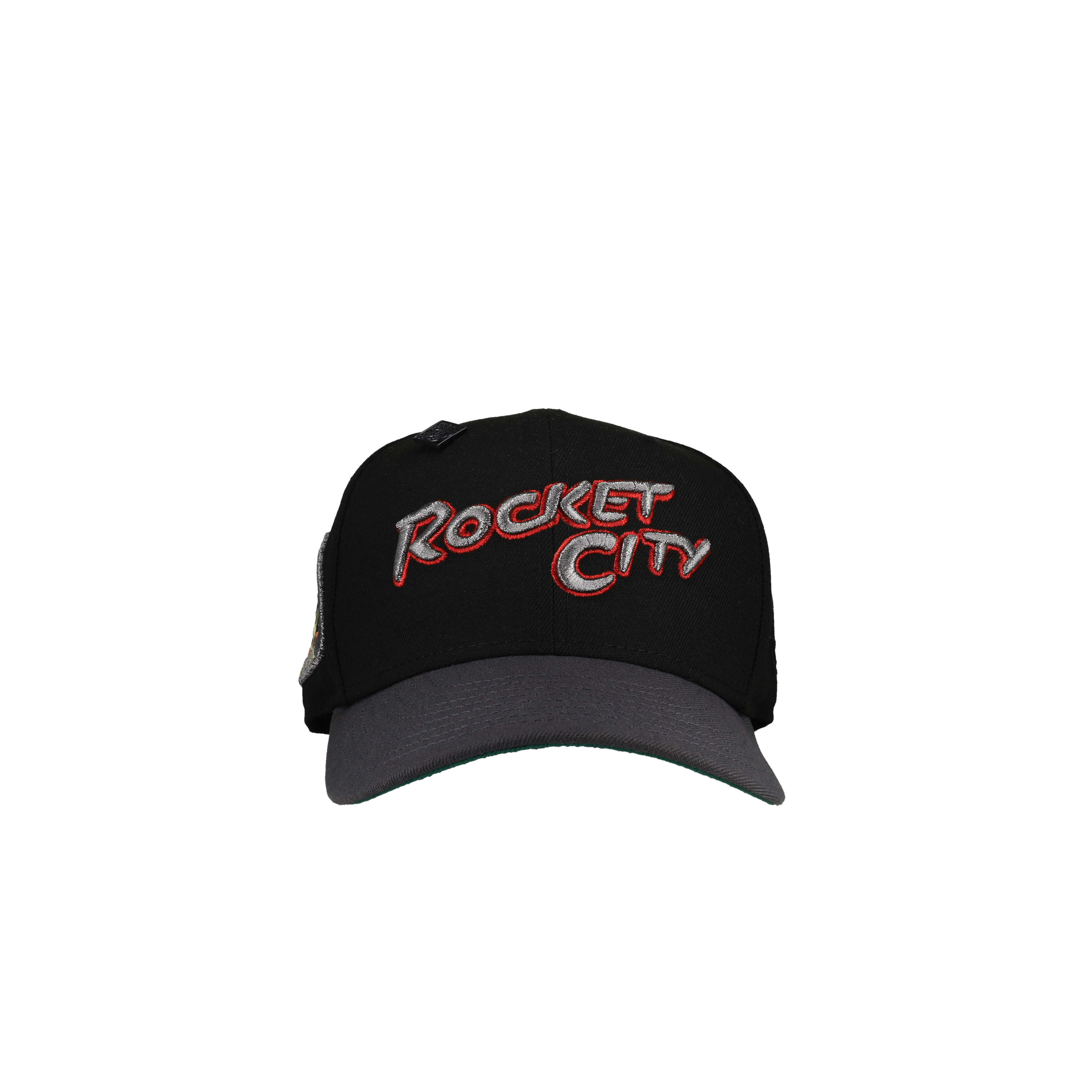 Rocket City Trash Pandas Metallic (Black/Graphite) Metallic 59Fifty Fitted Hat