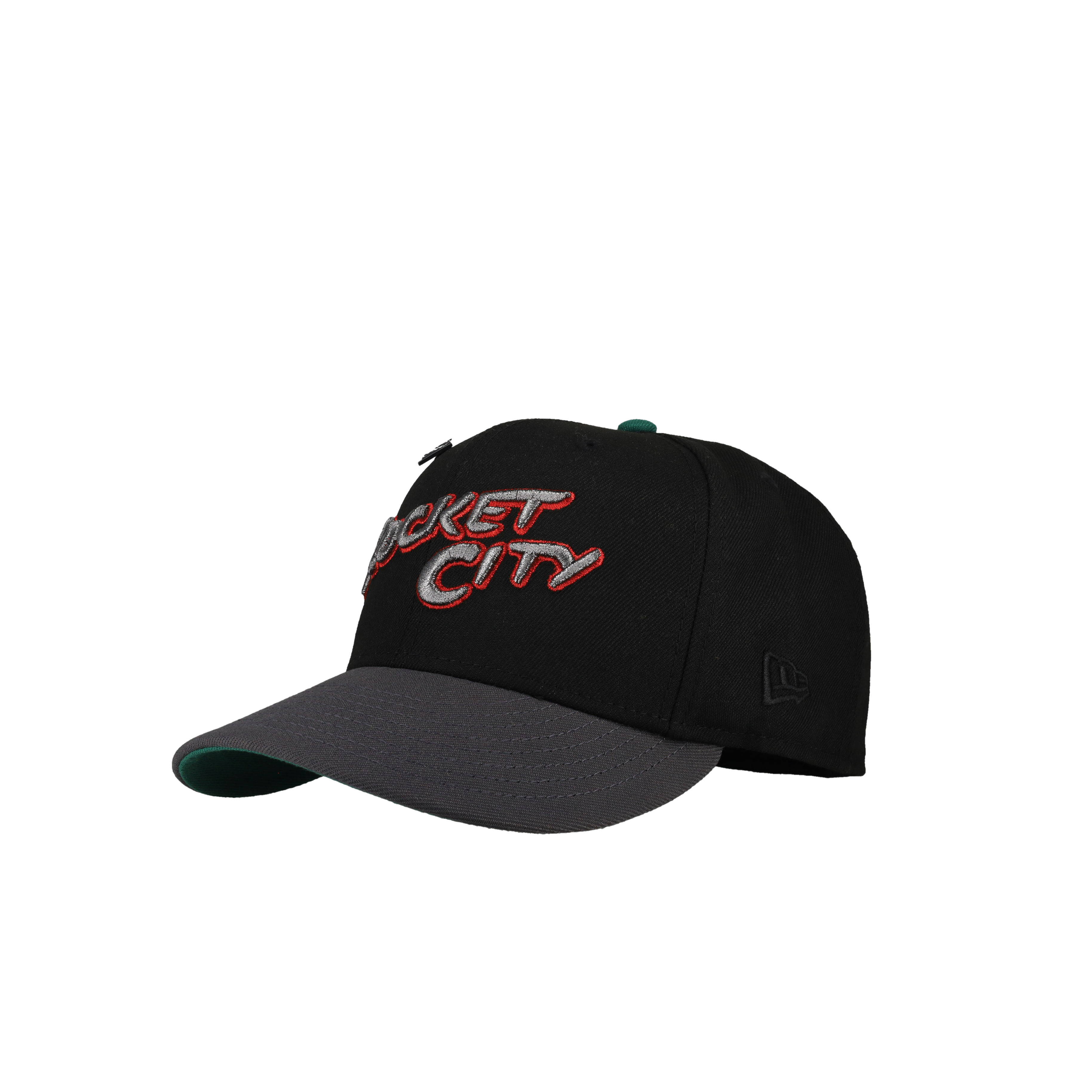 Rocket City Trash Pandas Metallic (Black/Graphite) Metallic 59Fifty Fitted Hat