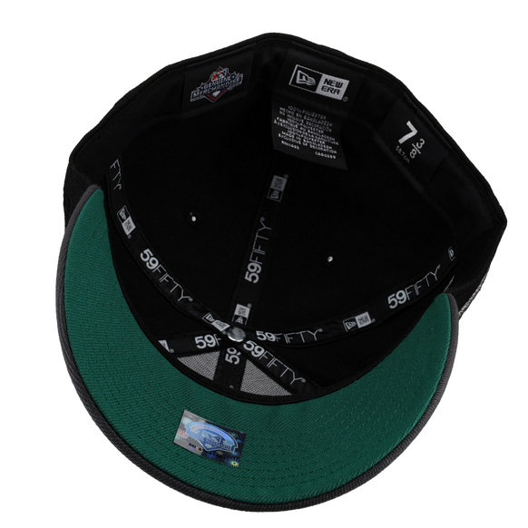 Rocket City Trash Pandas Metallic (Black/Graphite) Metallic 59Fifty Fitted Hat