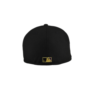 Colorado Rockies 10th Anniversary Gold Metallic Bricks 59Fifty Fitted Hat