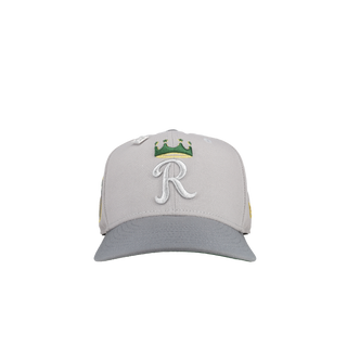 Kansas City Royals 25th Anniversary Grey Metallic 59Fifty Fitted Hat